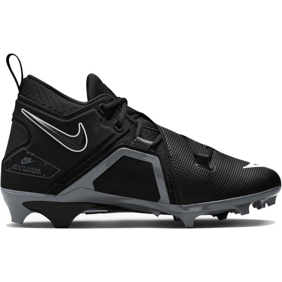 Nike Mens Nike Alpha Menace Pro 3 Black Football Shoes CT6649-010 Size 11 - Picture 9 of 13